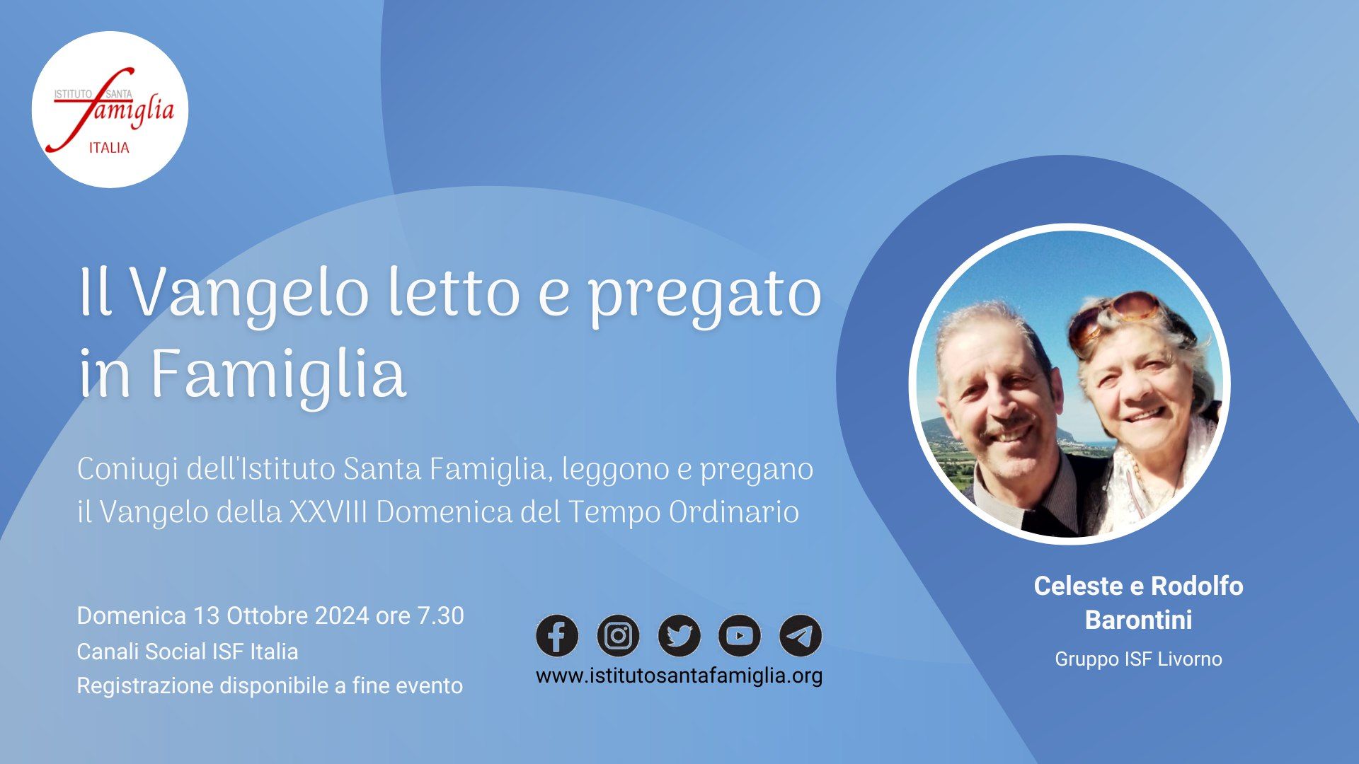 Il Vangelo letto e pregato in Famiglia – XXVIII Domenica del Tempo Ordinario, 13 Ottobre 2024