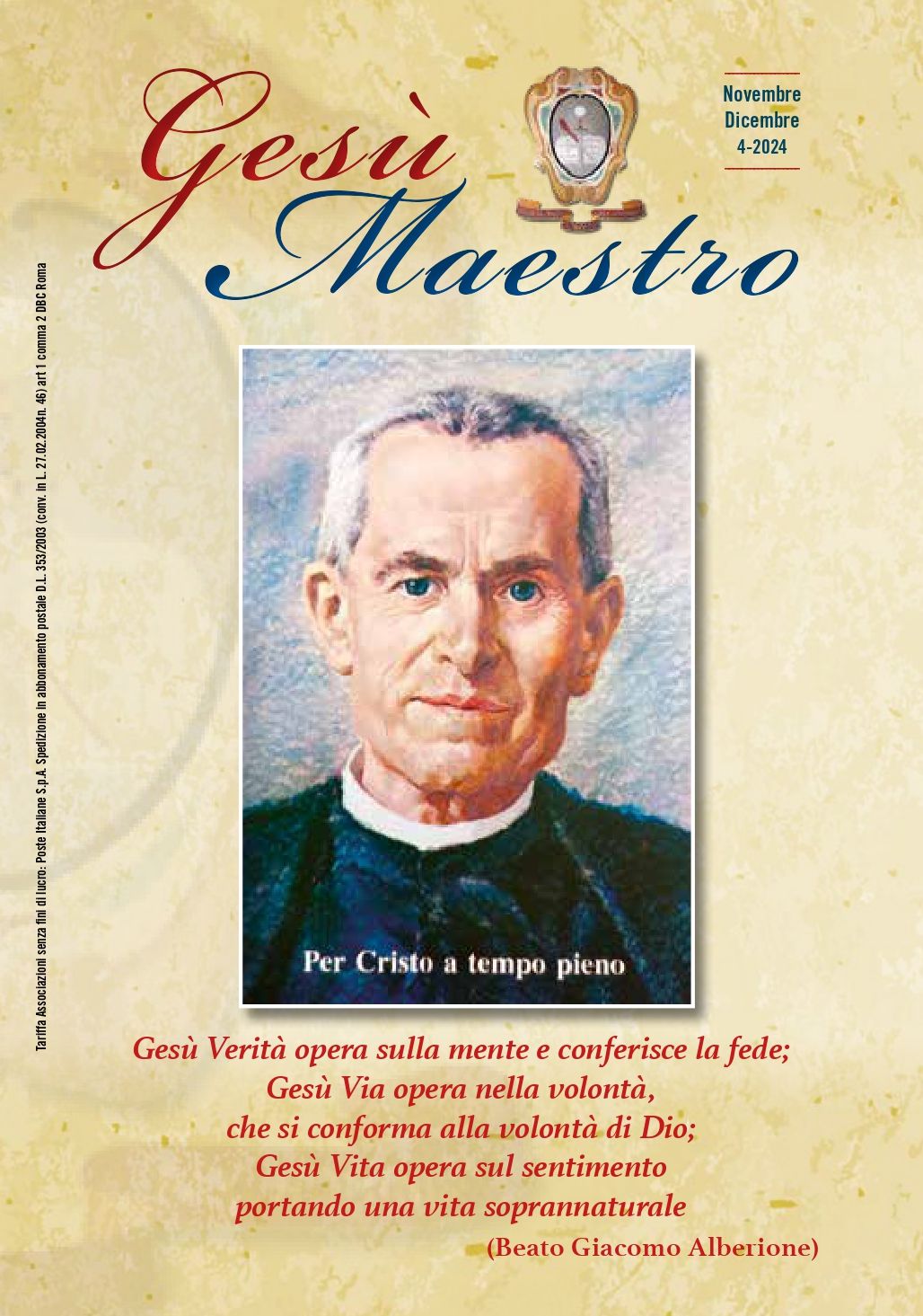 Rivista Gesù Maestro n. 4/2024