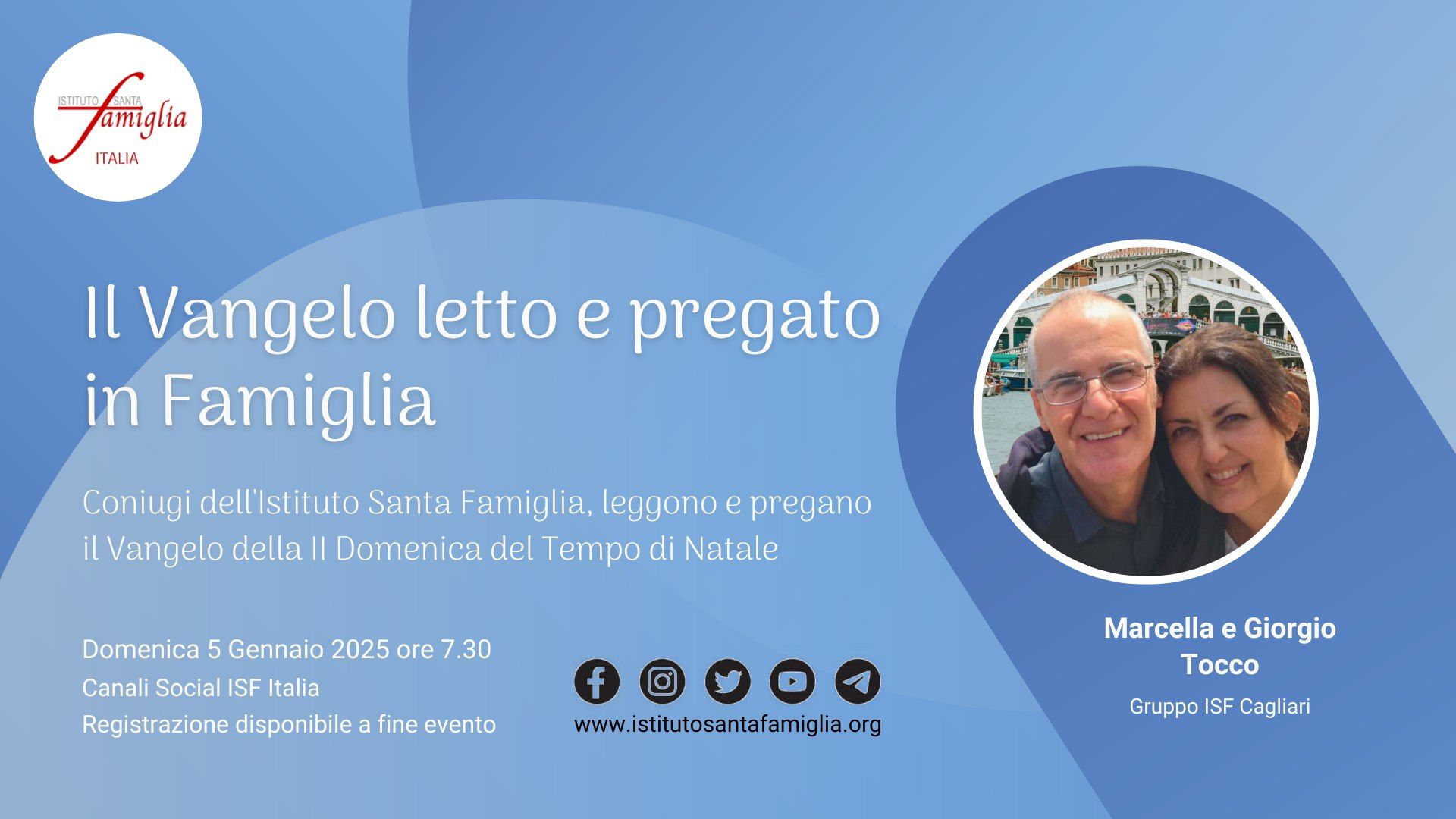 Il Vangelo letto e pregato in Famiglia – II Domenica dopo Natale, 5 Gennaio 2025